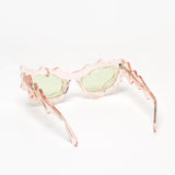 Florentina Leitner / Spike Sunglasses / Pink and Green