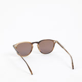Garrett Leight / Hampton / Khaki Tortoise With Semi Flat Pure Coffee - I Visionari