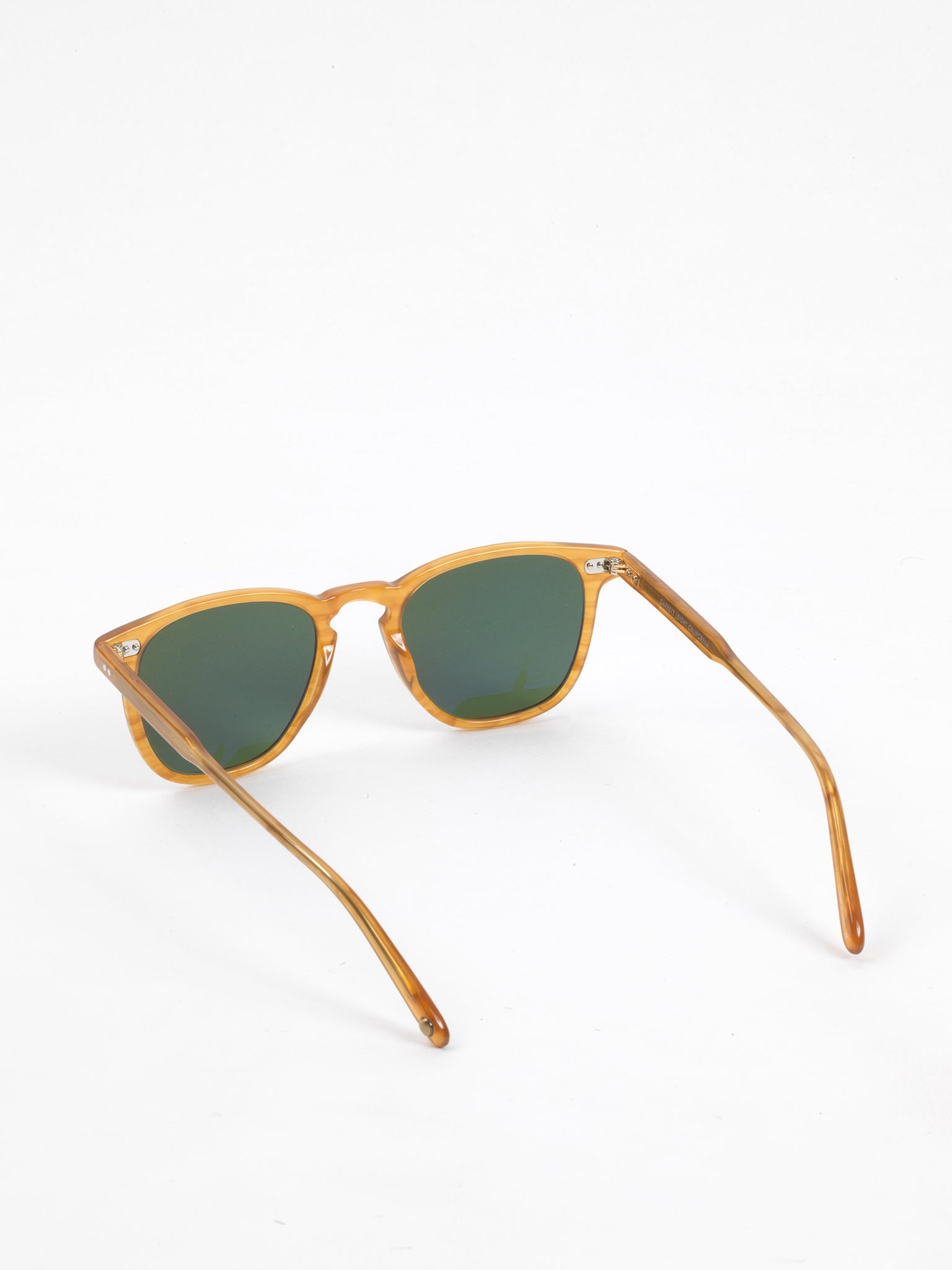 Garrett Leight / Brooks / Butterscotch With Green Polarized Glass - I Visionari