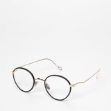 Gouverneur Audigier / Corium Pantos / Champagne Gold Leather Perforated Black - I Visionari