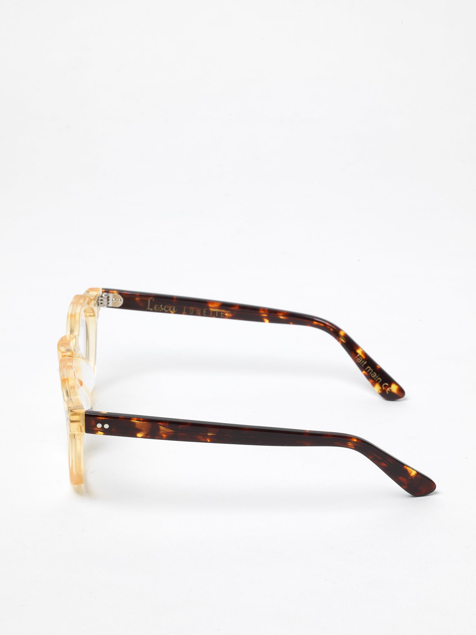 Lesca Lunetier / Pica / Champagne Dark Tortoiseshell - I Visionari