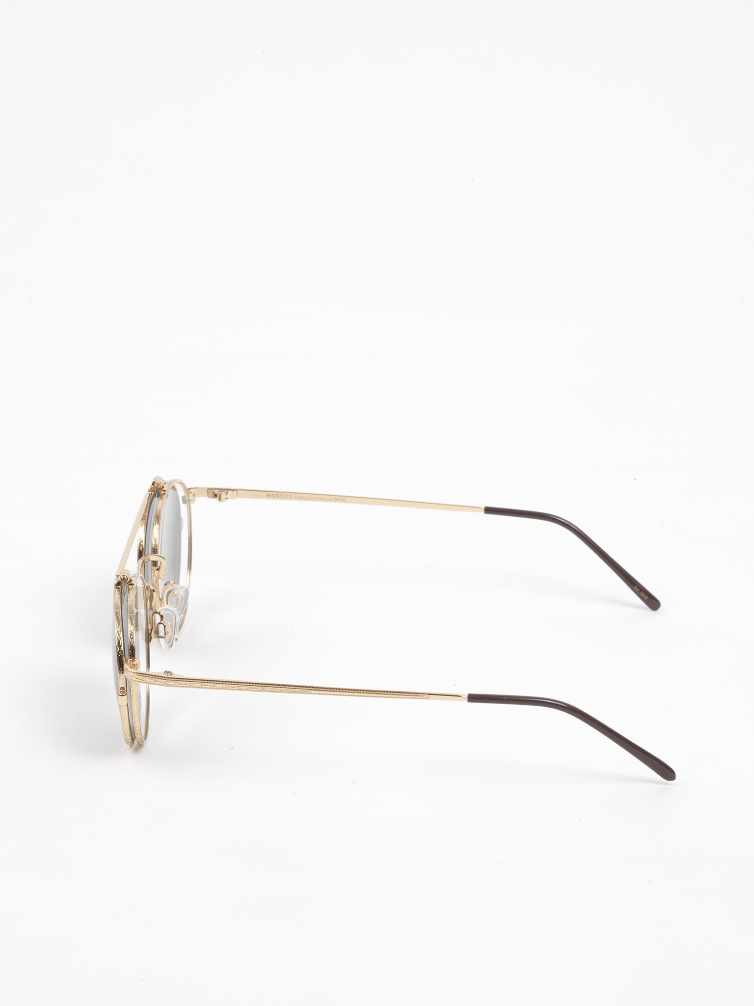 Moscot / Drey Clip Flip / Gold - I Visionari