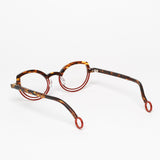 Theo / Shooter / 007 Brown Ecail Hot Red Shine