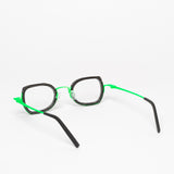 Theo / Butternut / 021 Pixel Black and Fluo Green