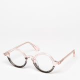 Theo / Mille + 88 / 030 Transparent Pink Black Lattice