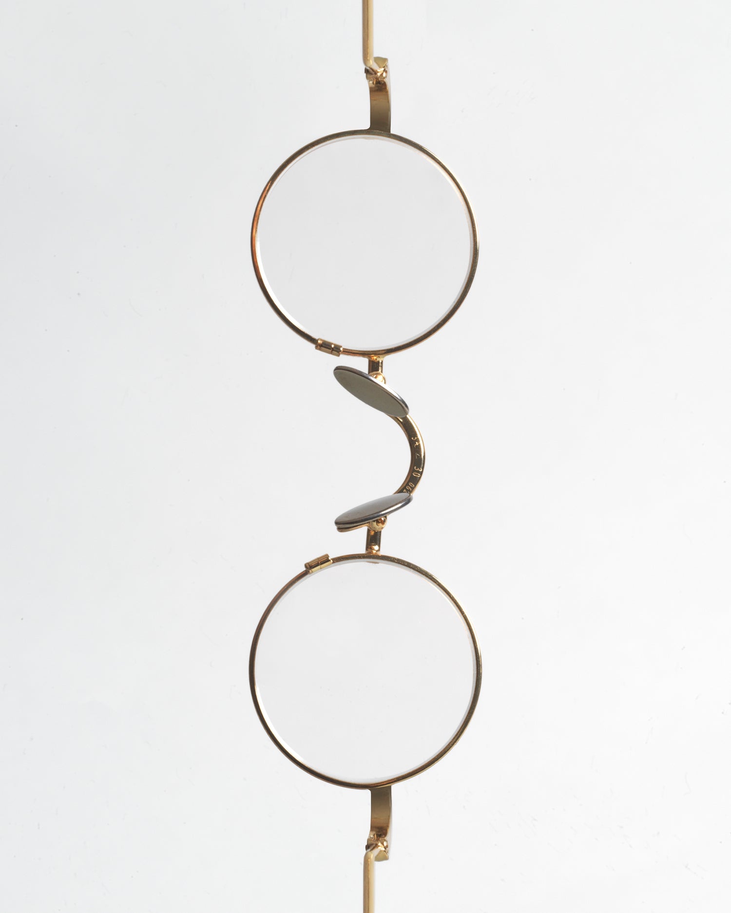 Gouverneur Audigier / Lectio Mini Round / Champagne Gold by Gouverneur Audigier, Eyeglasses - - Independent curated luxury eyewear available at I Visionari