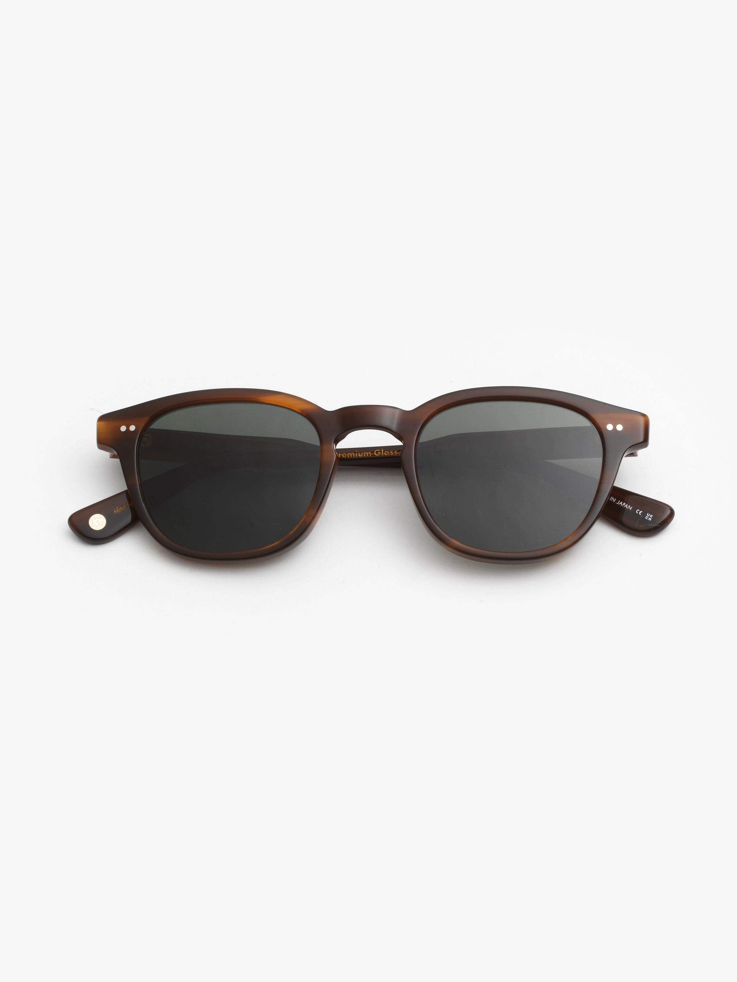 Garrett Leight / Evan / Cherry Wood by Garrett Leight, Sunglasses - - Independent curated luxury eyewear available at I Visionari