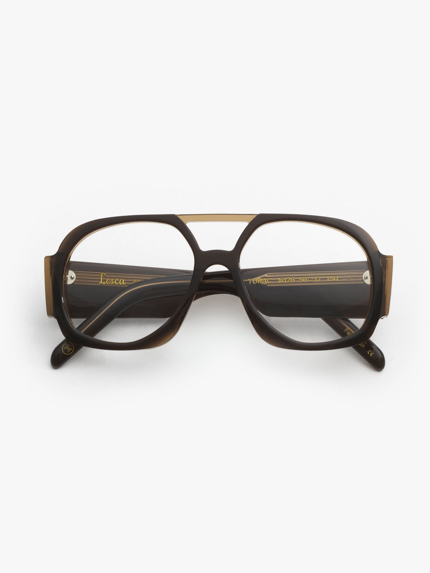 Lesca LUNETIER S.Freud Col.424美品 Lesca Lunetier S. FREUD col. 424 S. FREUD 424 Lesca Lesca