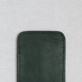 I Visionari / Handcrafted Genuine Leather Glasses Case / Dark Green by I Visionari, Accessories - - Independent curated luxury eyewear available at I Visionari