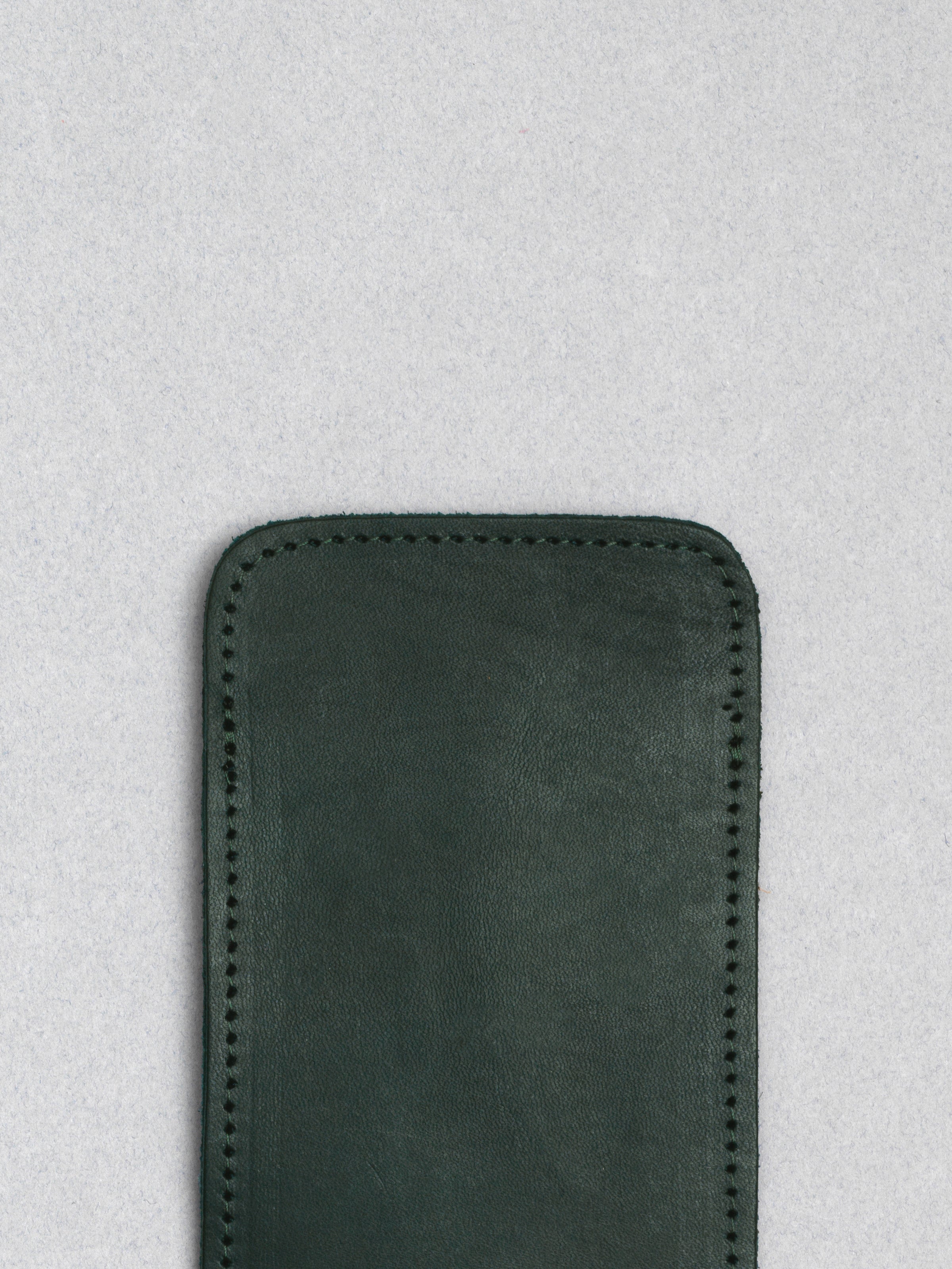 I Visionari / Handcrafted Genuine Leather Glasses Case / Dark Green by I Visionari, Accessories - - Independent curated luxury eyewear available at I Visionari