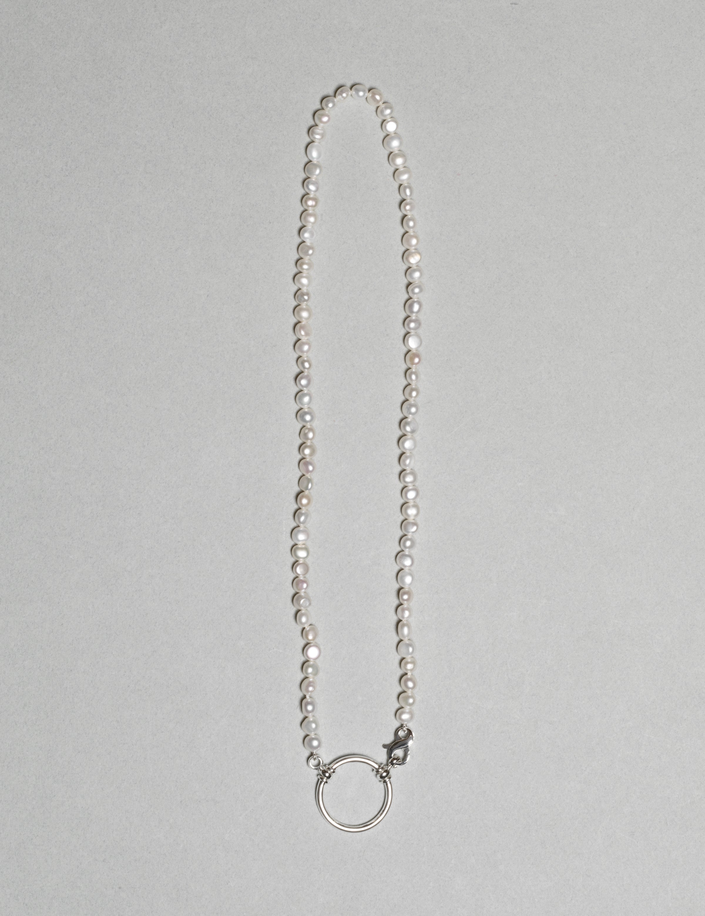 LA LOOP The Holly Silver glasses chain, close-up of the chain detail