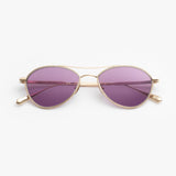 Mr. Leight / Bennett S / Brushed 12K White Gold Select Violet