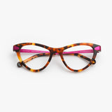 Theo / Twosome / 004 Brown Dalmatian + Fuchsia