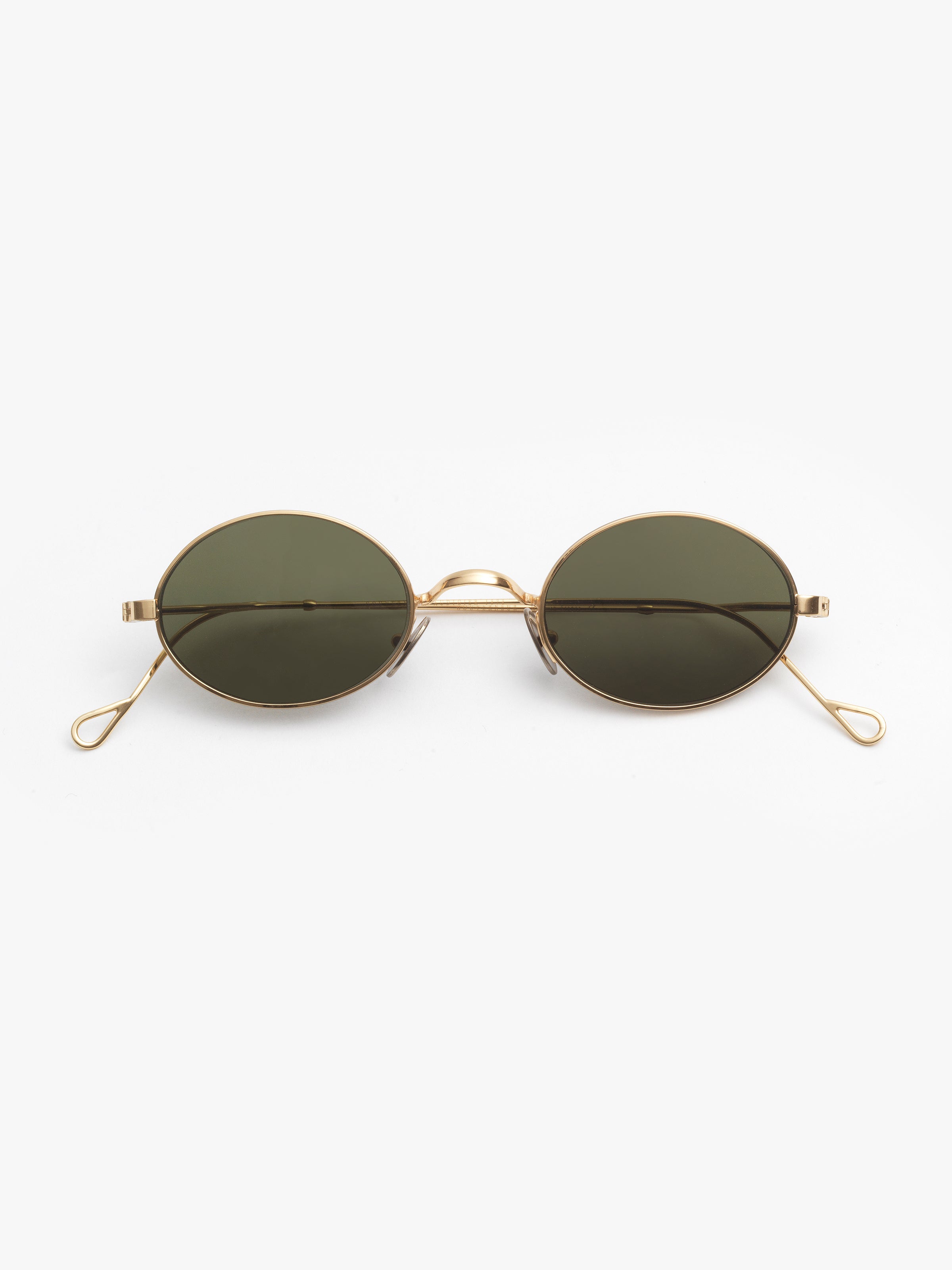 Gouverneur Audigier / Metallum Oval / Champagne Gold by Gouverneur Audigier, Sunglasses - - Independent curated luxury eyewear available at I Visionari