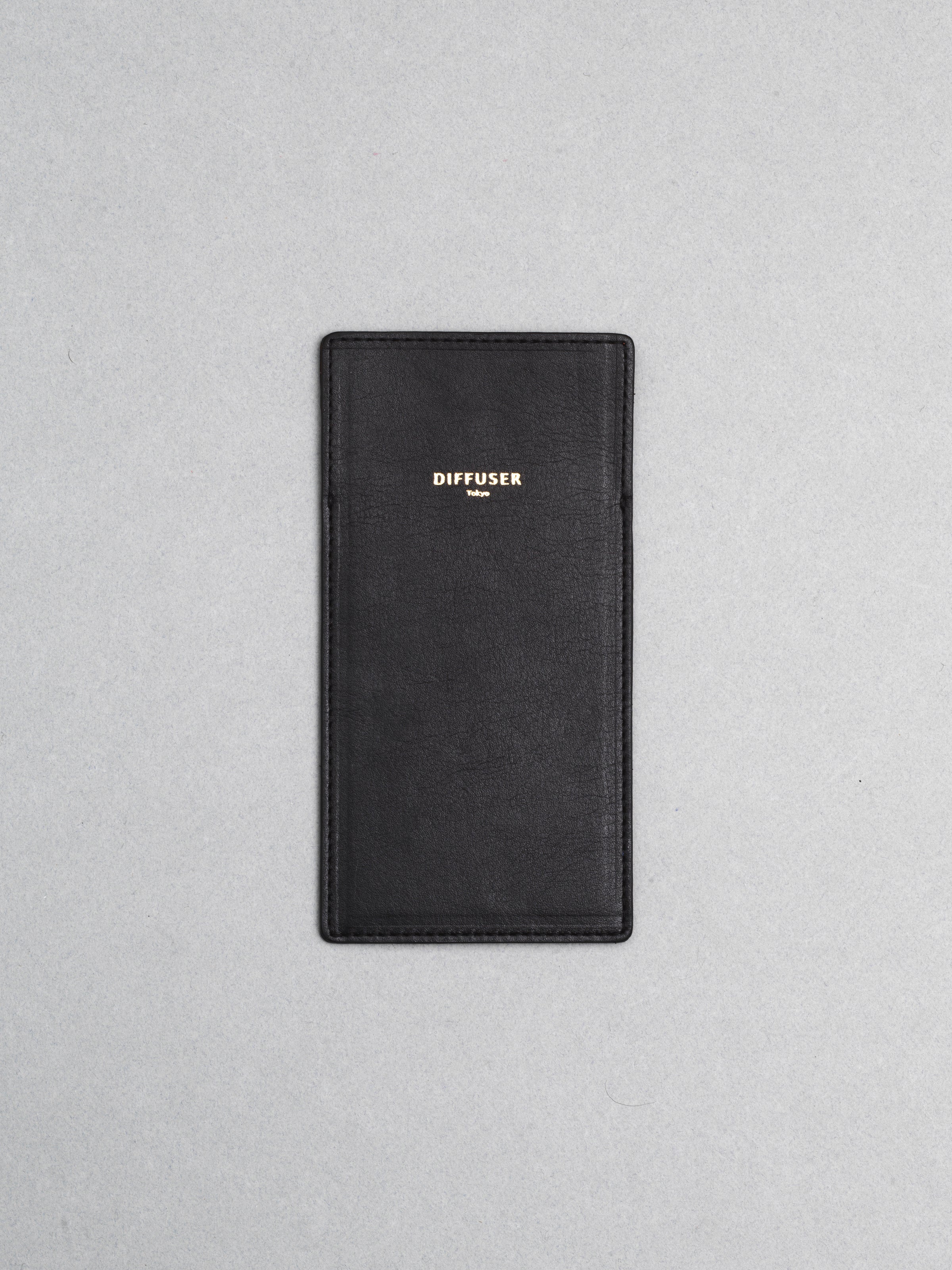 Diffuser Tokyo / Inner Pocket Eyewear Case / Black & Light Brown by Tokyo Diffuser, Accessories - - Independent curated luxury eyewear available at I Visionari