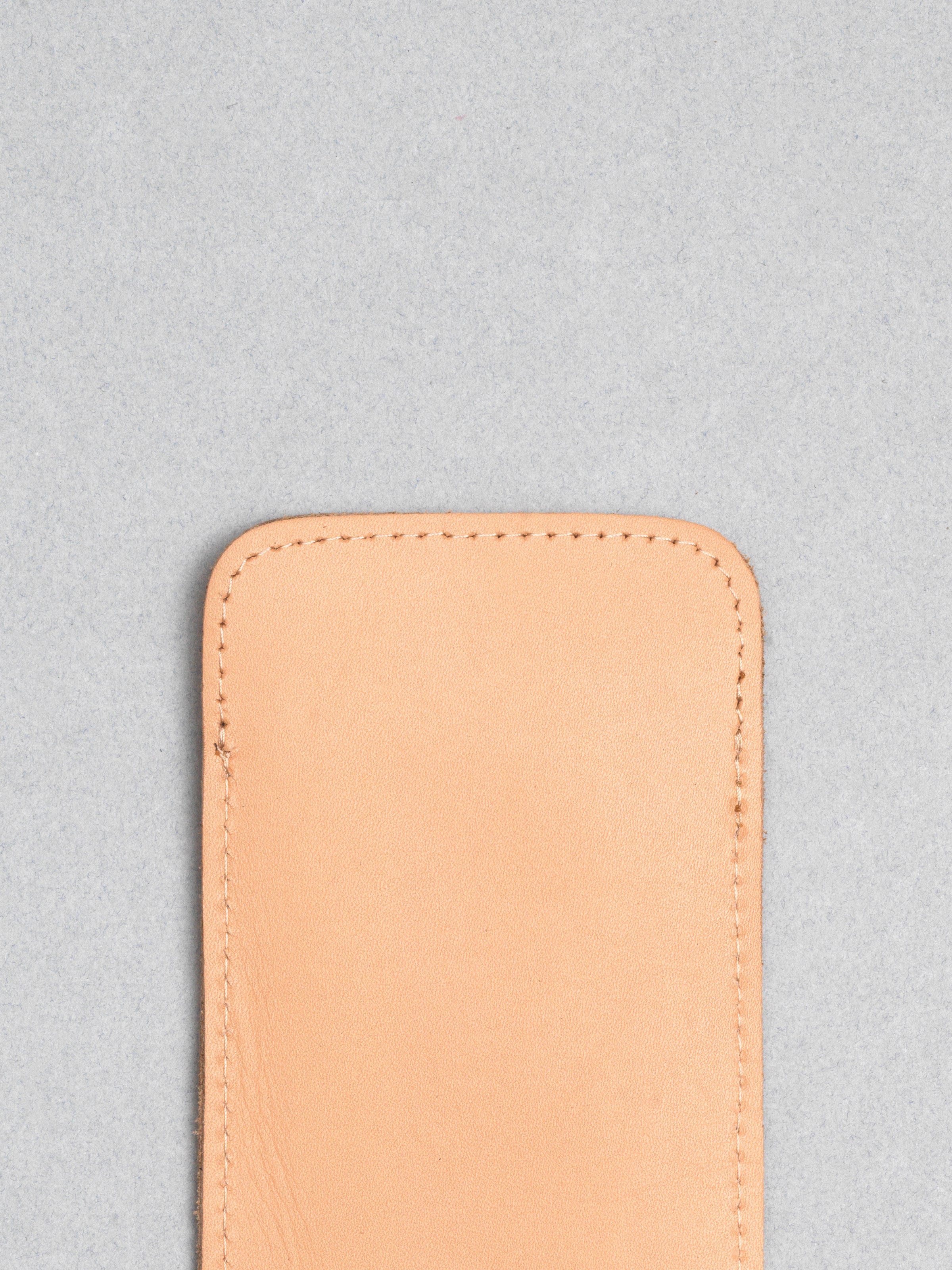 I Visionari / Handcrafted Genuine Leather Glasses Case / Hazelnut by I Visionari, Accessories - - Independent curated luxury eyewear available at I Visionari