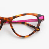 Theo / Twosome / 004 Brown Dalmatian + Fuchsia