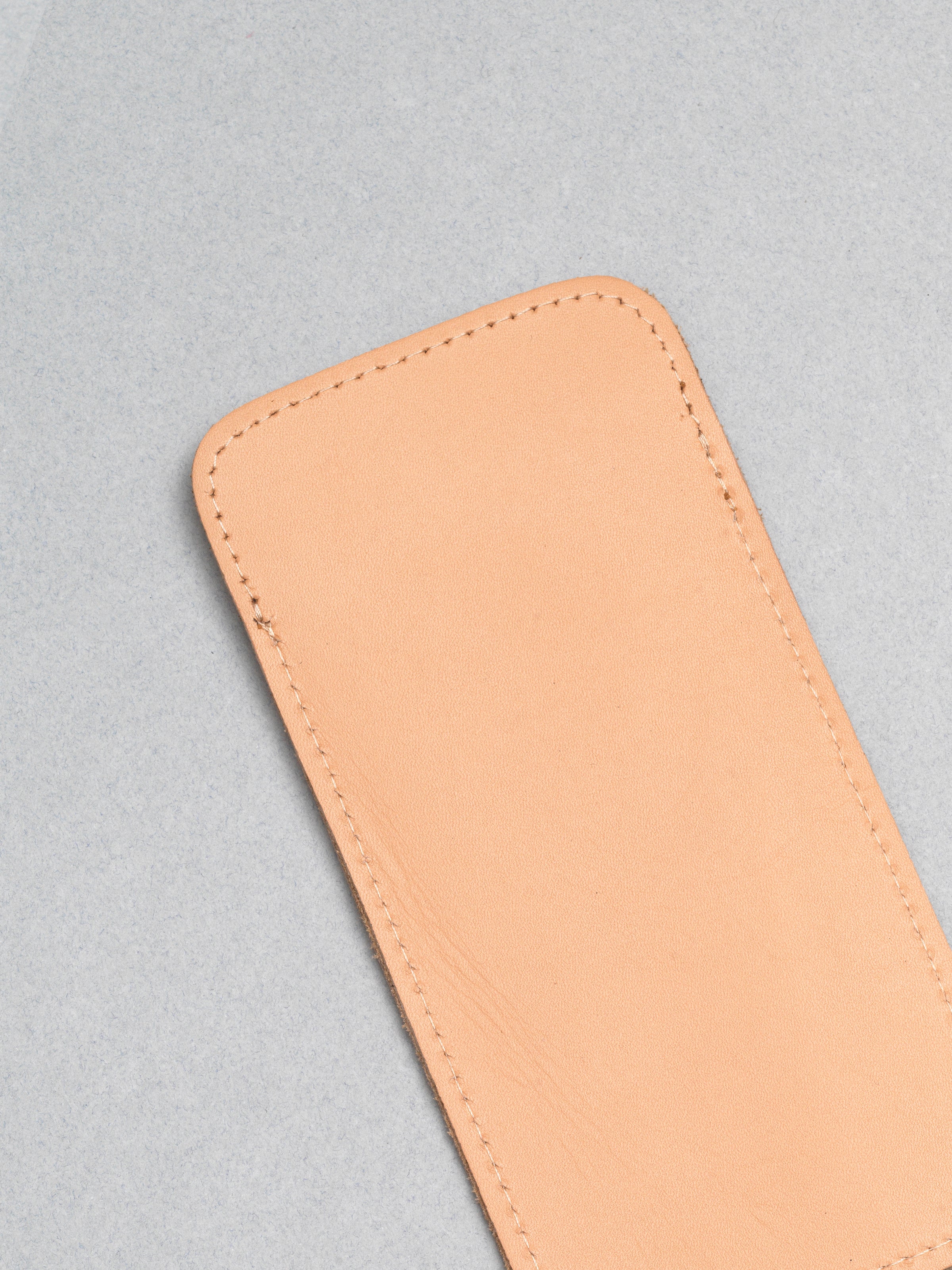 I Visionari / Handcrafted Genuine Leather Glasses Case / Hazelnut by I Visionari, Accessories - - Independent curated luxury eyewear available at I Visionari