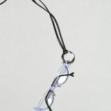 Diffuser Tokyo / Silver Engrave Glass Holder / Race Black Silver by Tokyo Diffuser, Accessories - - Independent curated luxury eyewear available at I Visionari