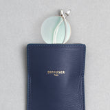 Diffuser Tokyo / Inner Pocket Eyewear Case / Blue Grey & Light Brown by Tokyo Diffuser, Accessories - - Independent curated luxury eyewear available at I Visionari