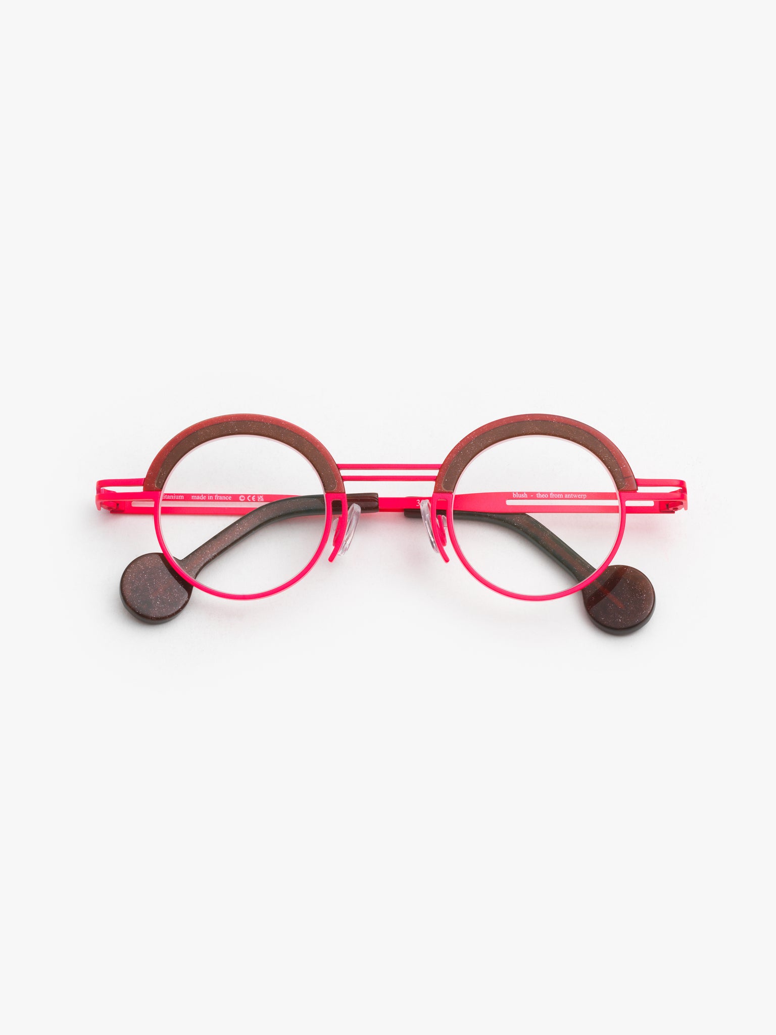 Theo / Blush / 306 Fluo Pink + Fairy Brown – I Visionari
