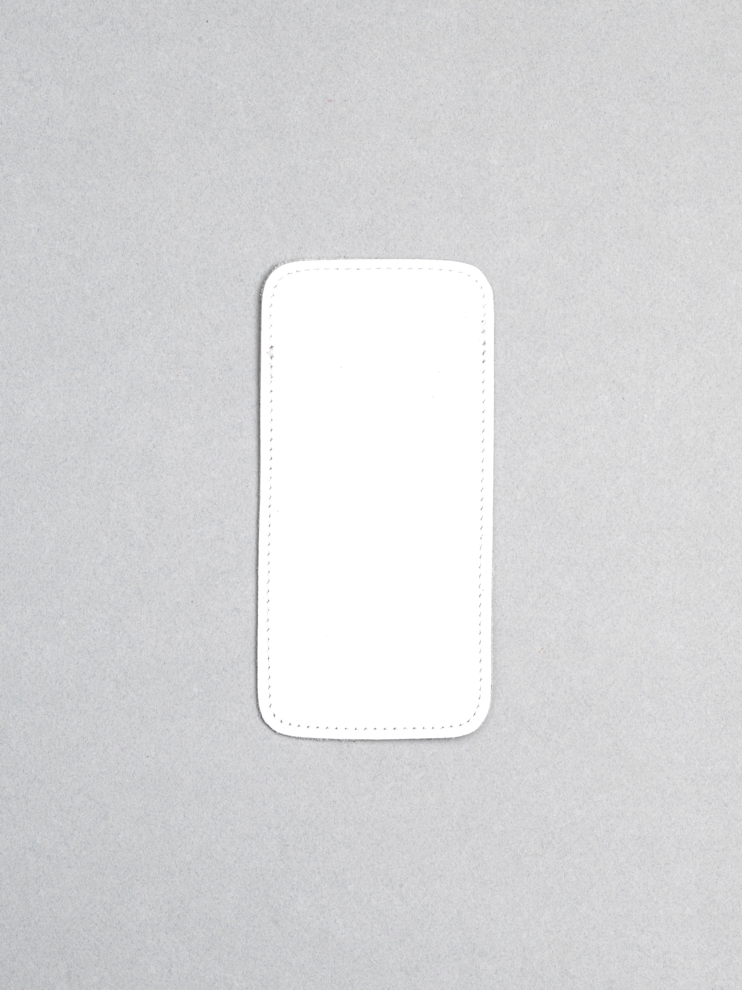 I Visionari / Handcrafted Genuine Leather Glasses Case / Chalk White by I Visionari, Accessories - - Independent curated luxury eyewear available at I Visionari