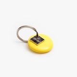 THEO / Keyholder Round / Yellow Transparent Yellow