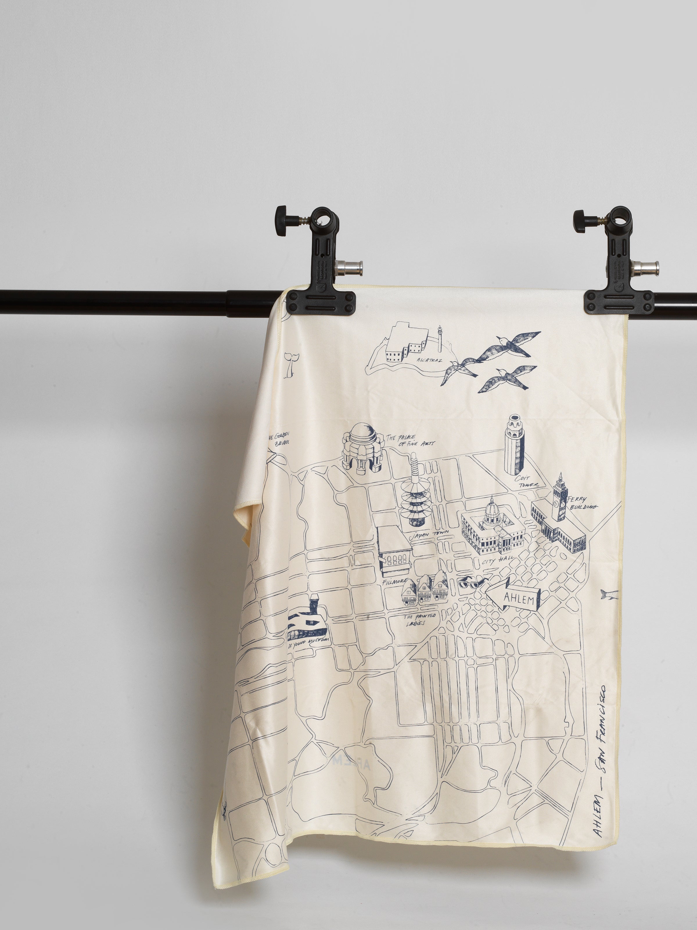 AHLEM / San Francisco Collector's Cleaning Cloth by Ahlem, Accessories - - Independent curated luxury eyewear available at I Visionari