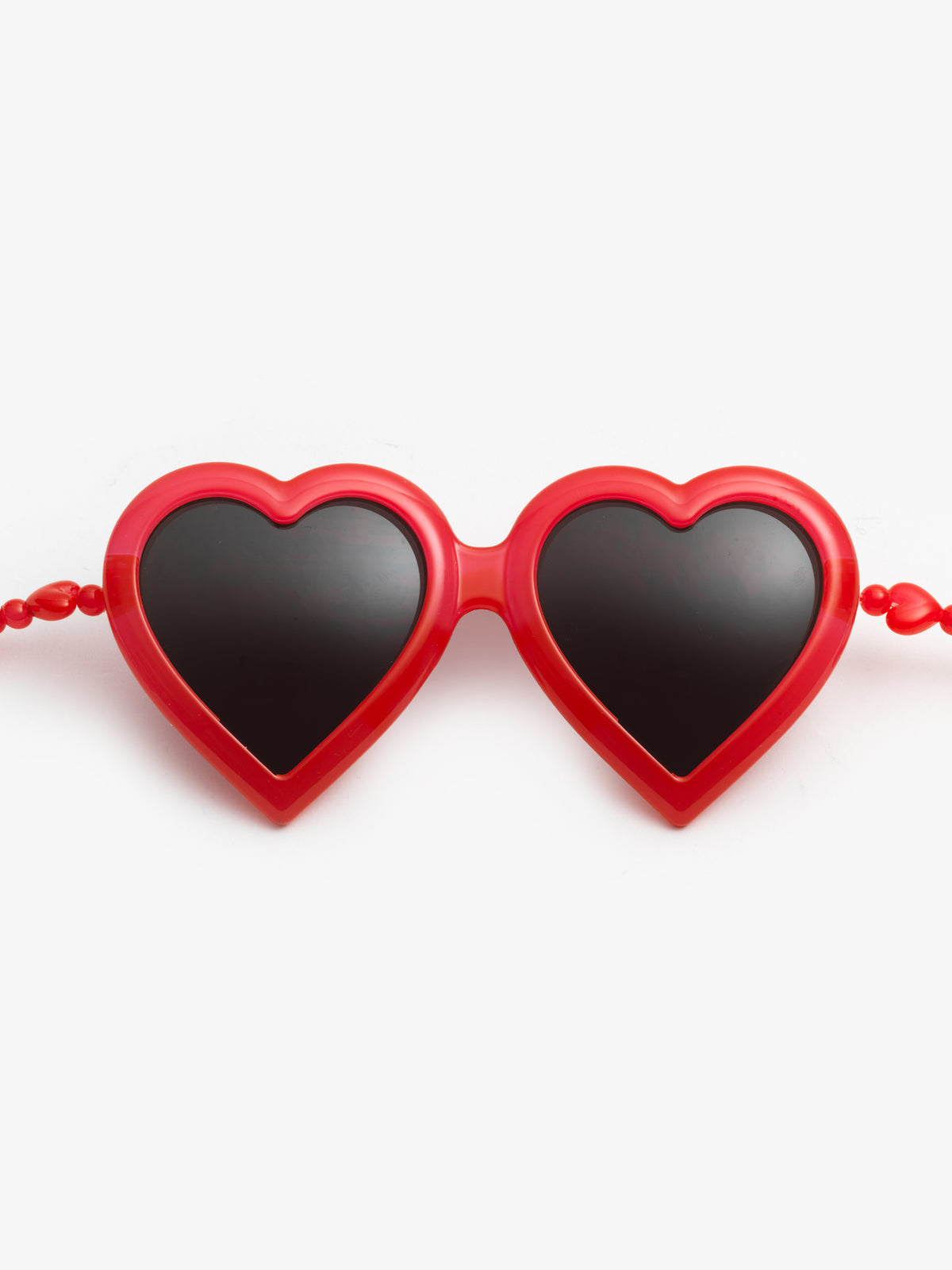 Rare Linda Farrow x Yazbukey Heart Sunglasses Red Pink Peach Mirror Japan Linda Farrow Heart Women main image 2