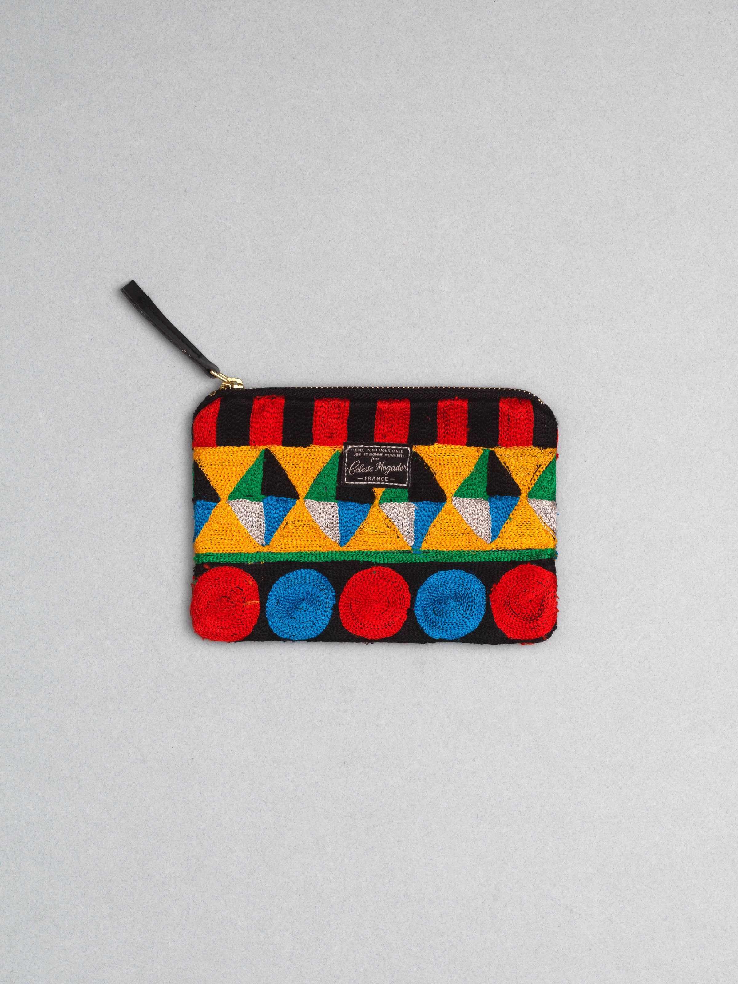 Céleste Mogador / Hand-Embroidered Circassian Pouch (M) by Céleste Mogador, Accessories - - Independent curated luxury eyewear available at I Visionari