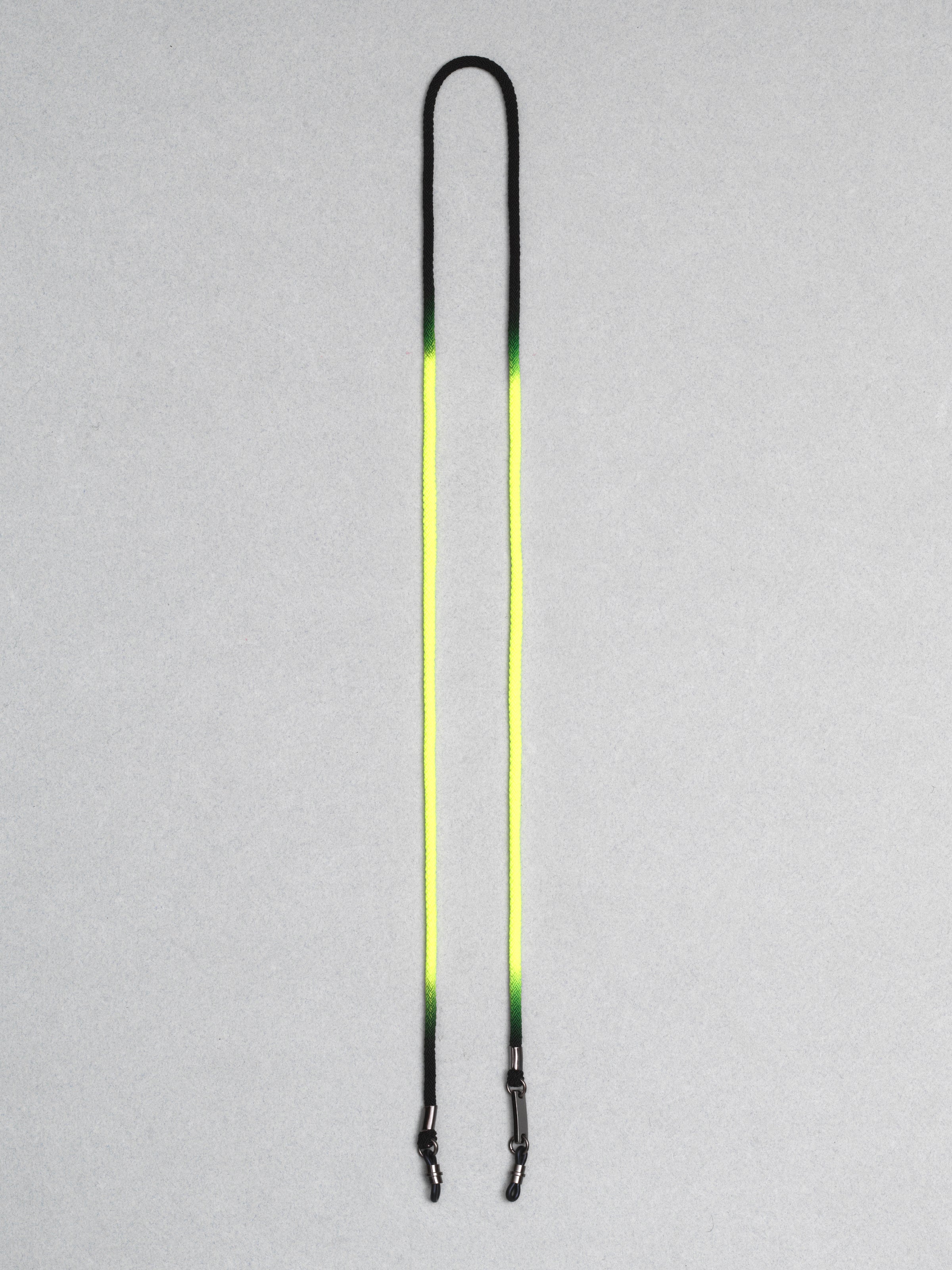 Diffuser Tokyo / Neon Color Dyeing Glass Cord / Yellow & Black by Tokyo Diffuser, Accessories - - Independent curated luxury eyewear available at I Visionari