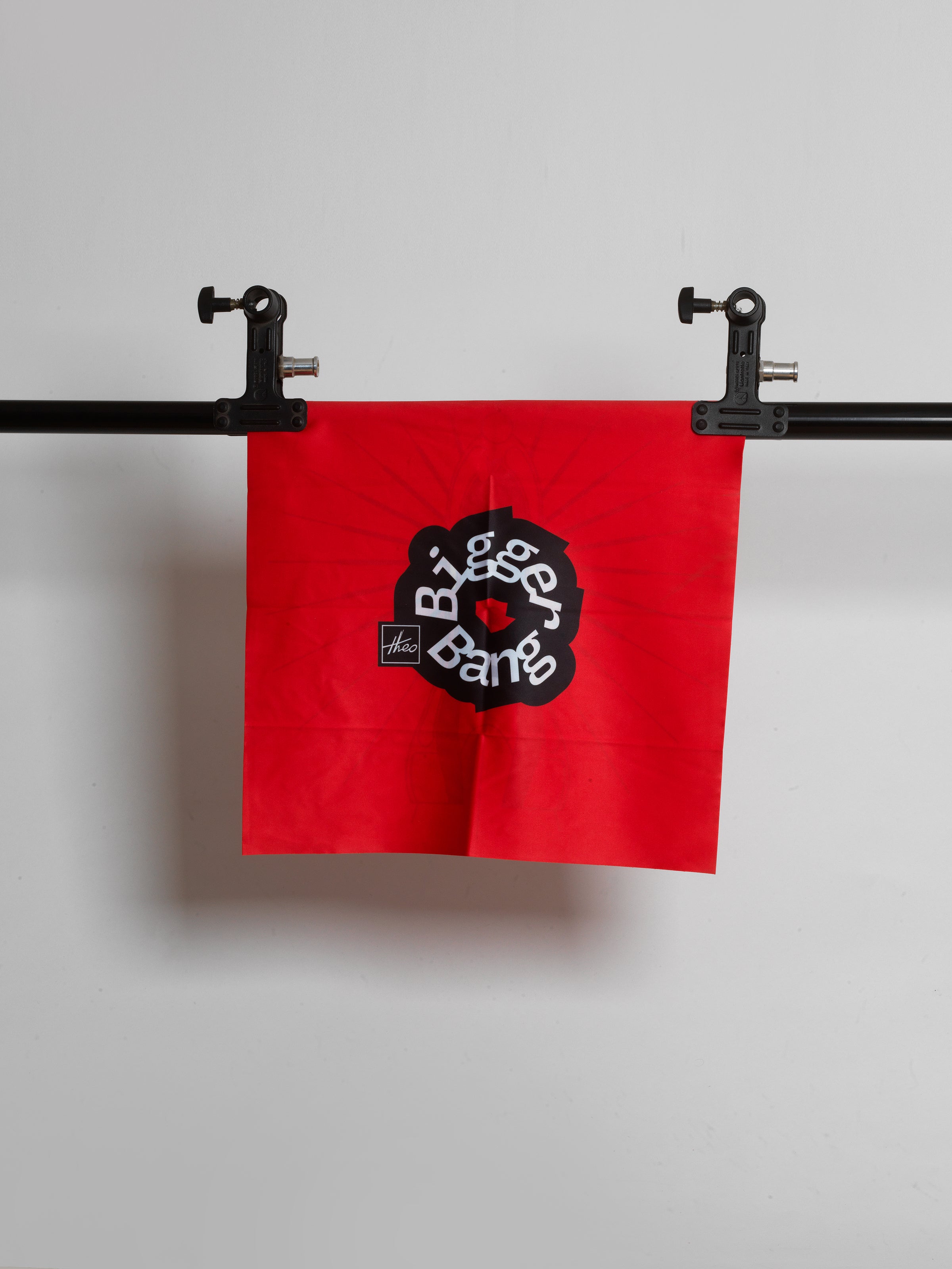 THEO / Bigger Bang Collector's Cleaning Cloth / Red by Theo, Accessories - - Independent curated luxury eyewear available at I Visionari