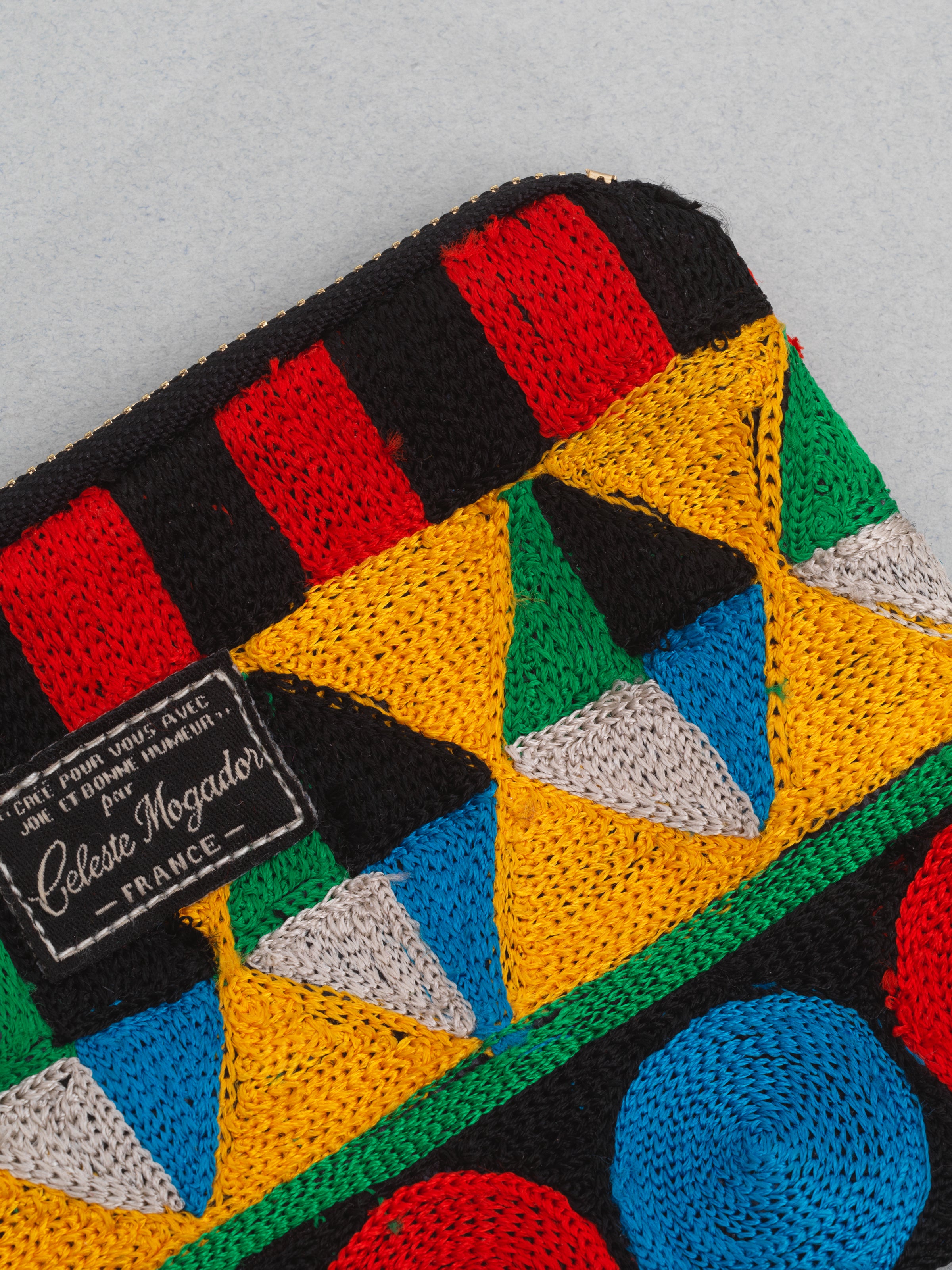 Céleste Mogador / Hand-Embroidered Circassian Pouch (M) by Céleste Mogador, Accessories - - Independent curated luxury eyewear available at I Visionari