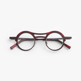 Theo / Cocoa Mocha / 004 Bluesy Red + Red Lined