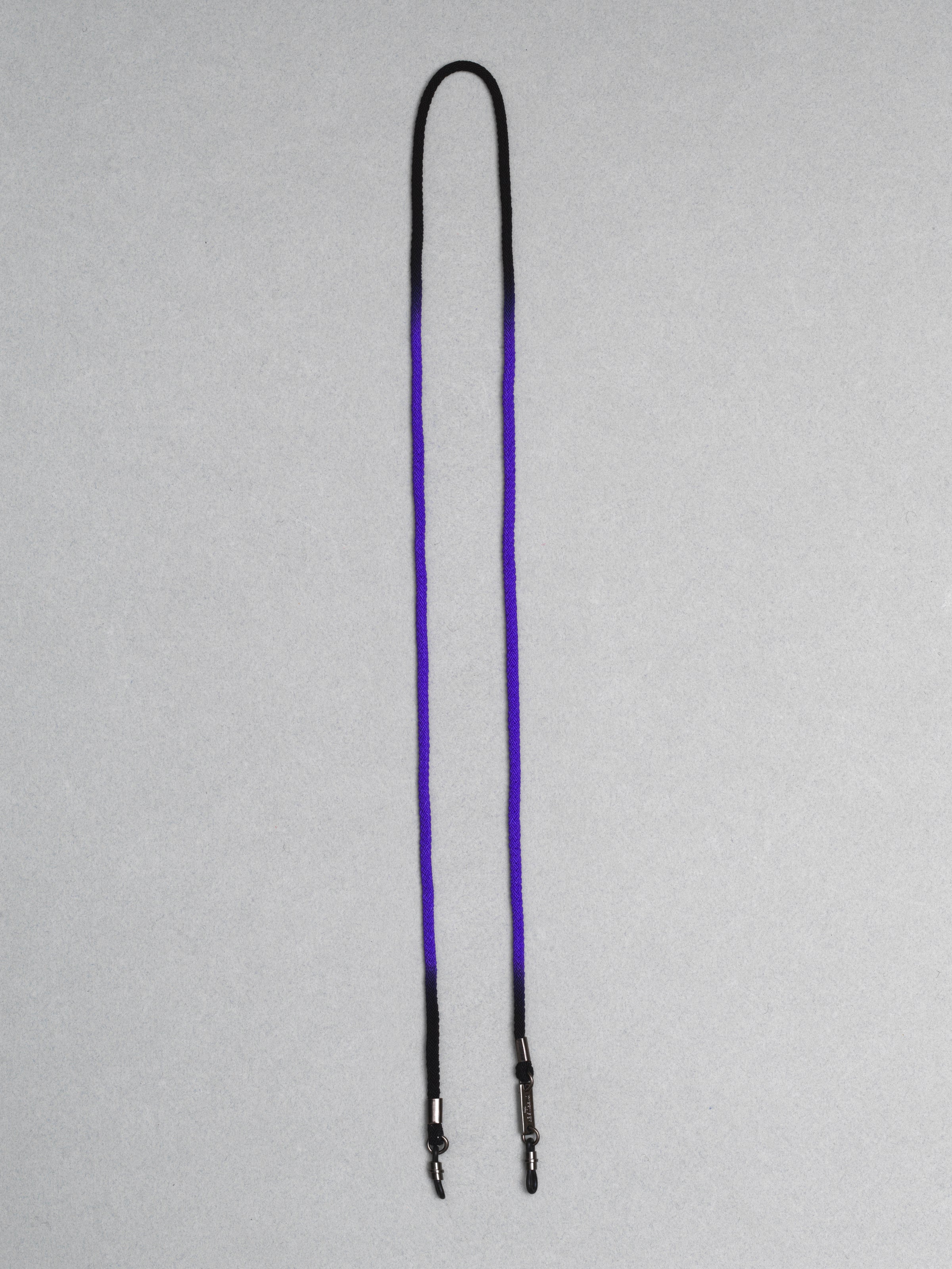 Diffuser Tokyo / Neon Color Dyeing Glass Cord / Purple & Black by Tokyo Diffuser, Accessories - - Independent curated luxury eyewear available at I Visionari