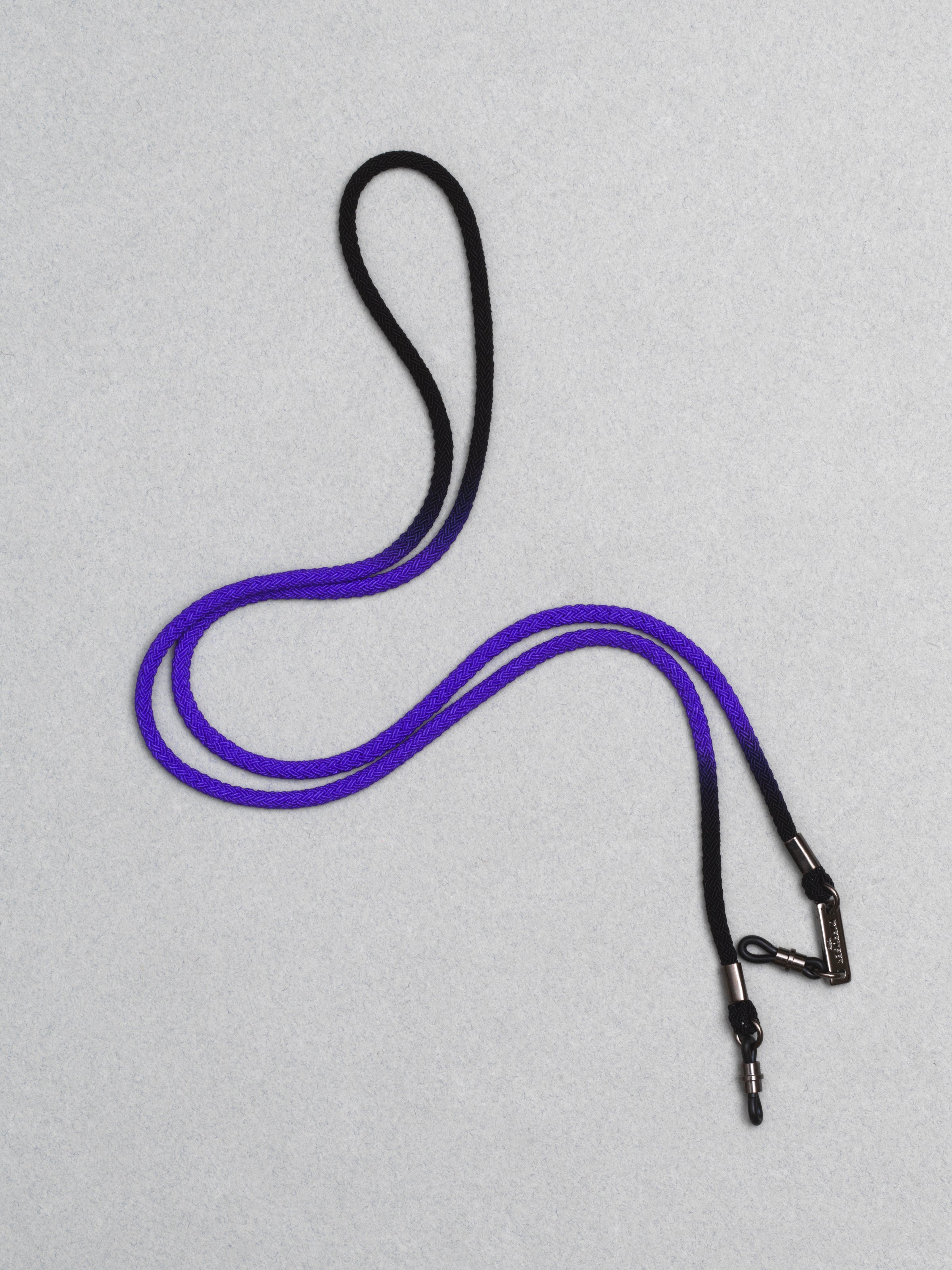 Diffuser Tokyo / Neon Color Dyeing Glass Cord / Purple & Black by Tokyo Diffuser, Accessories - - Independent curated luxury eyewear available at I Visionari