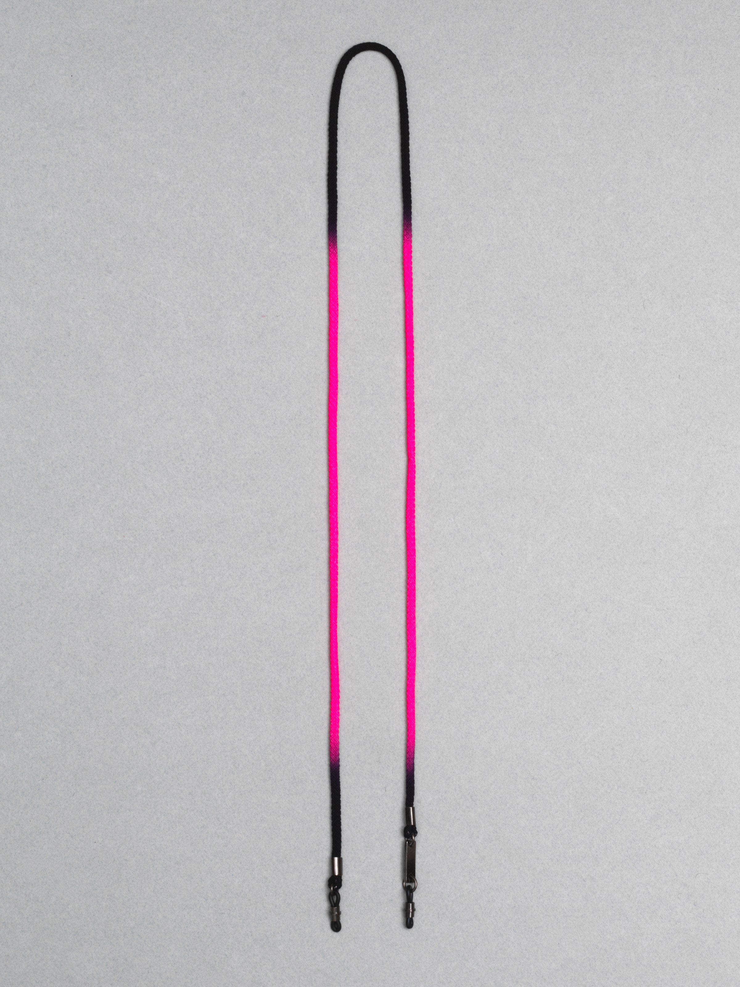 Diffuser Tokyo / Neon Color Dyeing Glass Cord / Pink & Black by Tokyo Diffuser, Accessories - - Independent curated luxury eyewear available at I Visionari