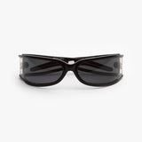 Bernhard Willhelm x Linda Farrow / Wrap Around Sunglasses / Black