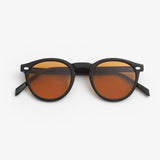 Lazare Studio / Azoff / Back in Black Amber Delight by Lazare Studio, Sunglasses - - Independent curated luxury eyewear available at I Visionari