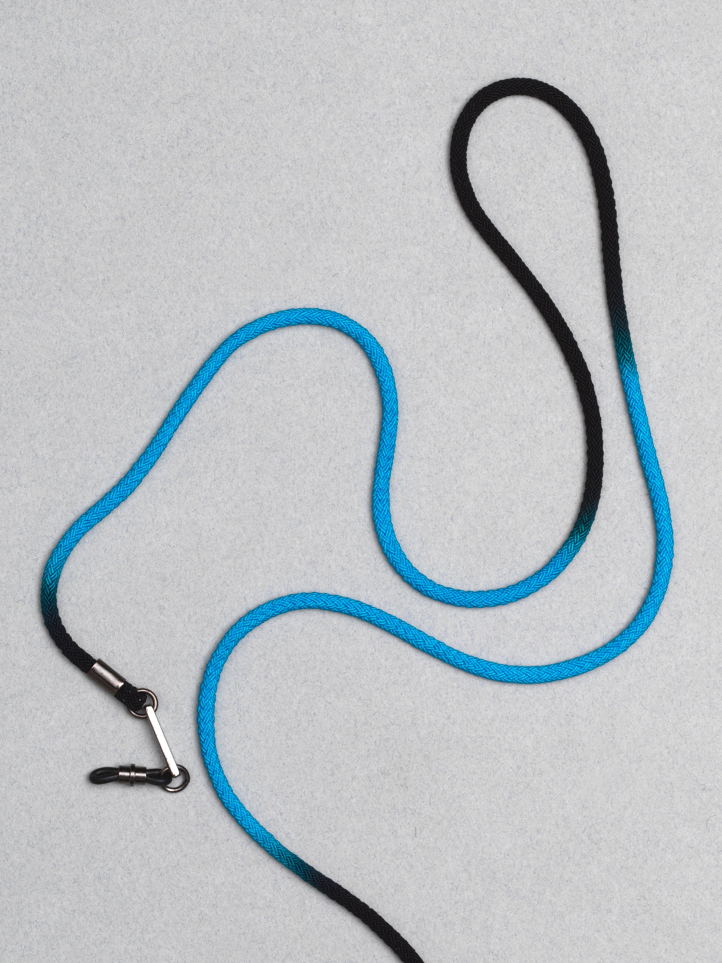 Diffuser Tokyo / Neon Color Dyeing Glass Cord / Light Blue & Black by Tokyo Diffuser, Accessories - - Independent curated luxury eyewear available at I Visionari