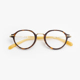 Mr. Leight / Sumner C / Hickory Tortoise White Gold