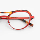 Theo / Cinnamon Cappuccino / 005 Hot Red Shine + Brown Dalmatian