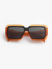 Siens / Eye Code 086 / Black Shiny Orange Transparent