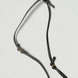 Diffuser Tokyo / Two Tone Stitch Leather Glass Holder / Black & Grey by Tokyo Diffuser, Accessories - - Independent curated luxury eyewear available at I Visionari