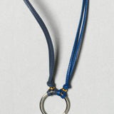 Diffuser Tokyo / Two Tone Stitch Leather Glass Holder / Blue & Dark Blue by Tokyo Diffuser, Accessories - - Independent curated luxury eyewear available at I Visionari