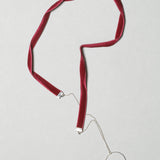 Caroline Abram / Chain X-Quise / Orchid Pink with Silver Ring