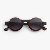 Theo / Kubisme / 033 Solid Military Green + Cappuccino White + Dark Burgundy