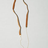 Caroline Abram / Chain X-Quise / Ochre with Gold Triangle