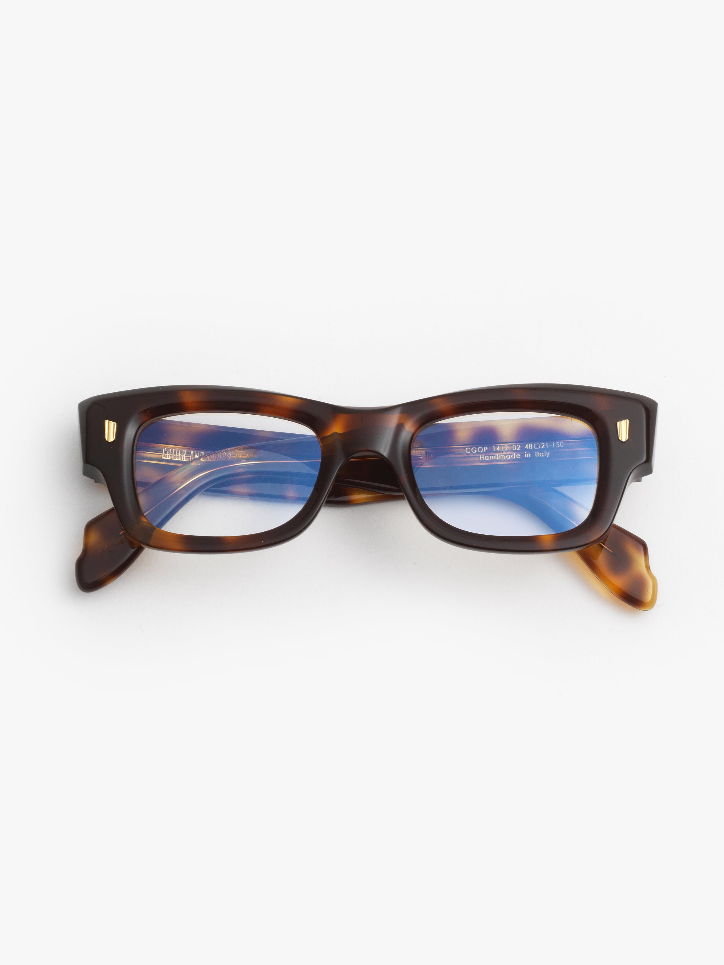 Cutler and Gross / 1419 / Old Brown Havana by Cutler and Gross, Eyeglasses - - Independent curated luxury eyewear available at I Visionari