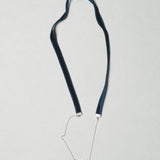 Caroline Abram / Chain X-Quise / Dark Blue with Silver Triangle